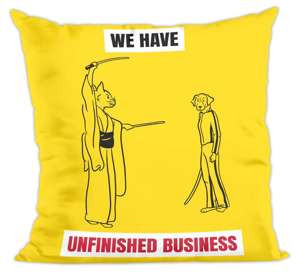 Poduszka We have unfinished ...