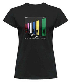 Bluzka damska z naszywką BTS Wings