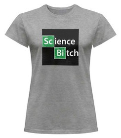 Bluzka damska z naszywką Breaking Bad science b.