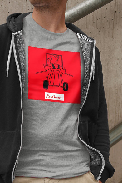 Koszulka z naszywką Redrum