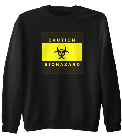 Bluza z naszywką Biohazard 02