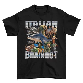 Koszulka Italian Brainrot Ekipa Stworków włoskich brainrotów