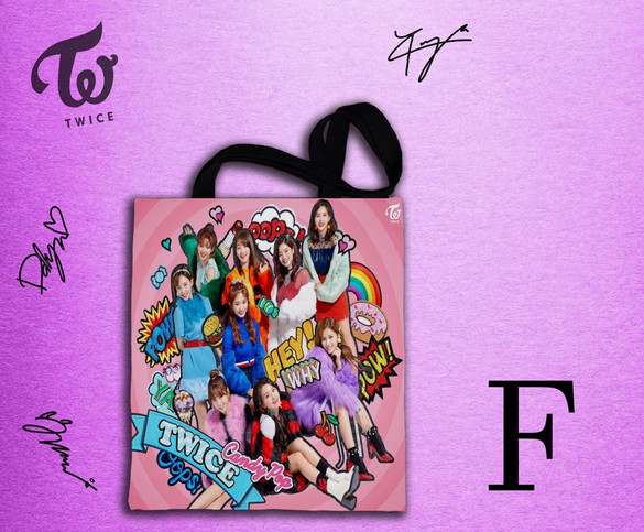 Torba na ramię TWICE #K-POP FULLPRINT WZORY