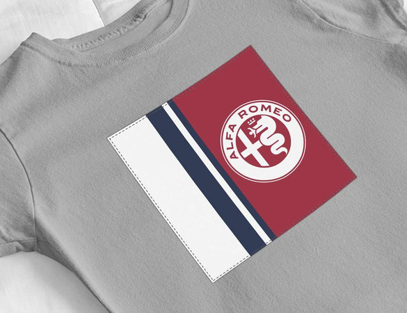 Bluzka damska z naszywką Alfa Romeo 02