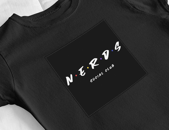 Bluzka damska z naszywką Friends -NERDS