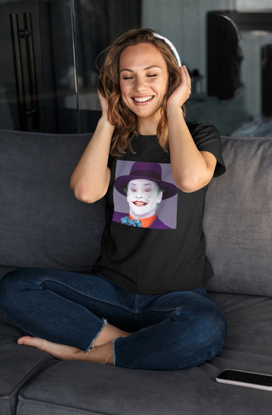 Bluzka damska z naszywką Joker Jack Nicholson 02