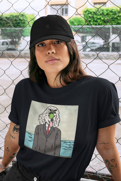 Koszulka z naszywką DOG PARODY:  Syn człowieczy