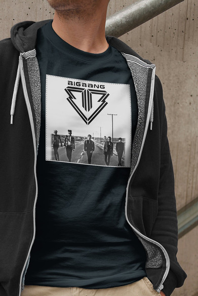 Koszulka z naszywką BIG BANG  band