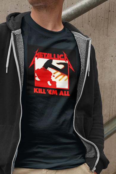 Koszulka z naszywką Metallica Kill...
