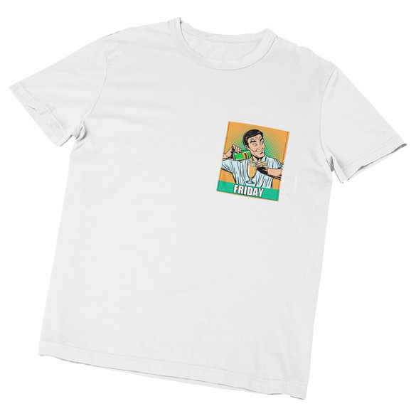 Koszulka z kieszonką FRIDAY