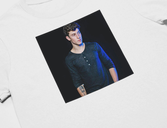 Koszulka z naszywką Shawn Mendes 03
