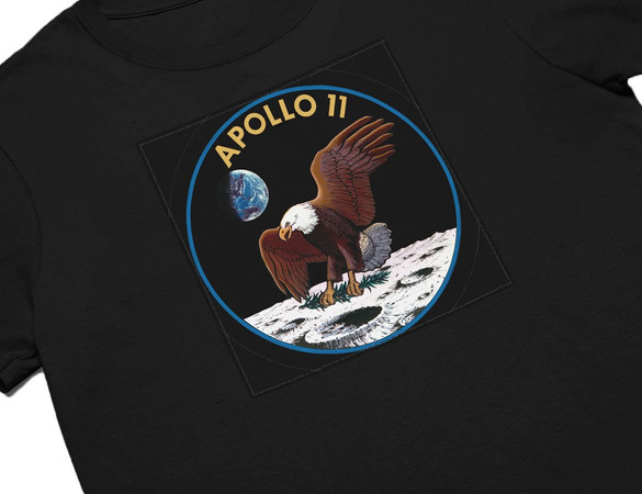 Koszulka z naszywką Apollo 11