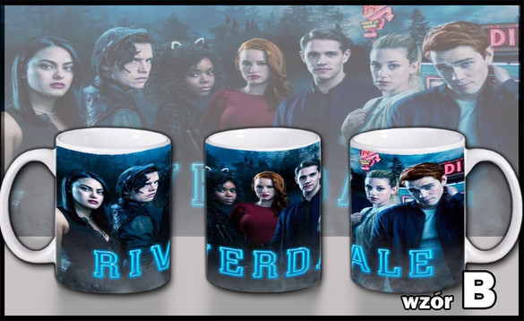 KUBEK RIVERDALE SERPENTS WZORY PREZENT
