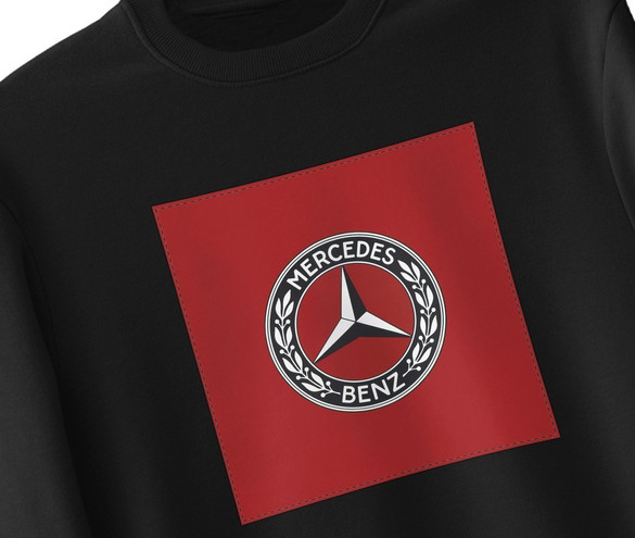 Bluza z naszywką Mercedes BENZ