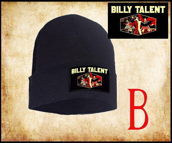 Czapka zimowa z naszywką  BILLY TALENT