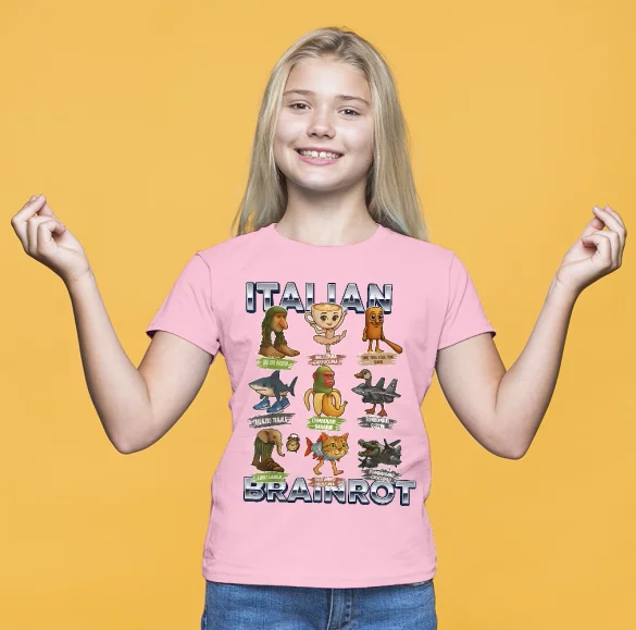 Koszulka Italian Brainrot Paczka Stworków włoskich brainrotów