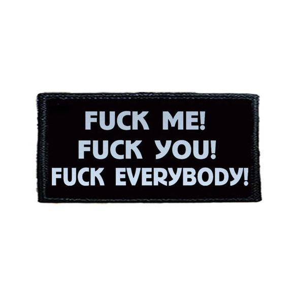 Naszywka FUCK ME! FUCK YOU!......