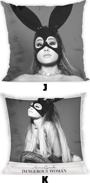 Poduszka Ariana Grande 40x40 Nowe WZORY na Prezent