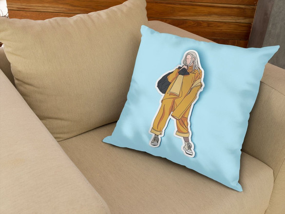 Poduszka Billie Eilish 06