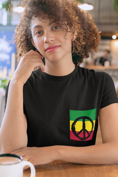 Koszulka z kieszonką PACYFKA RASTA