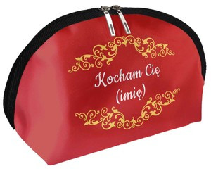 Kosmetyczka na Walentynki DODAJ NAPIS!