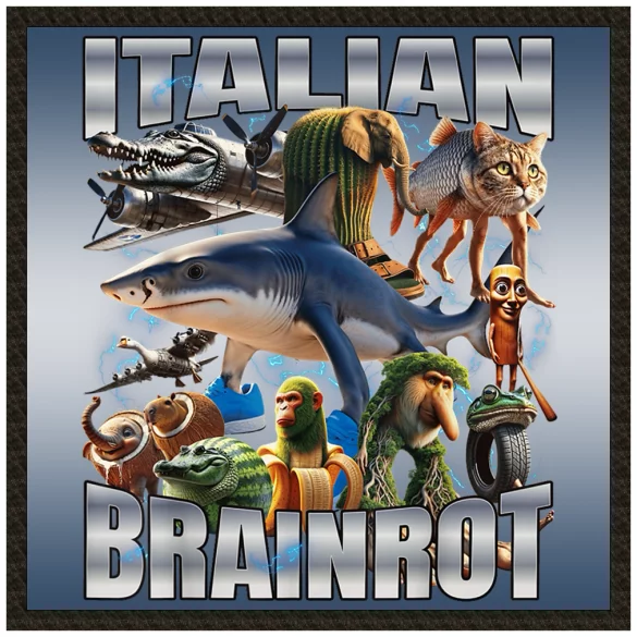 Naszywka Italian Brainrot Ekipa Stworków włoskich brainrotów