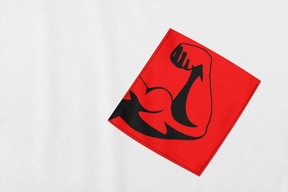 Koszulka z kieszonką SIŁA