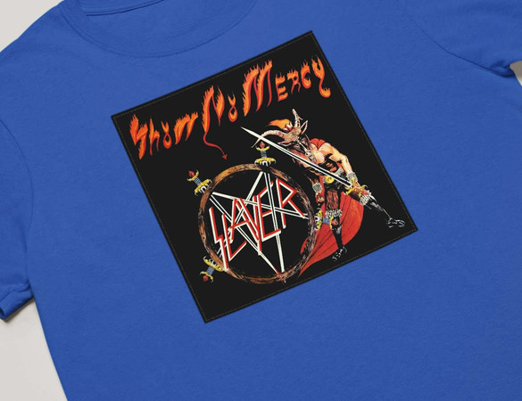 Koszulka z naszywką Slayer Show no mercy