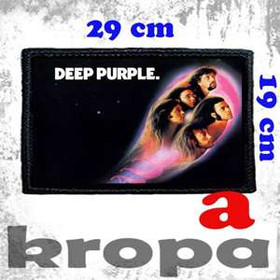 Naszywka duża na ubranie DEEP PURPLE