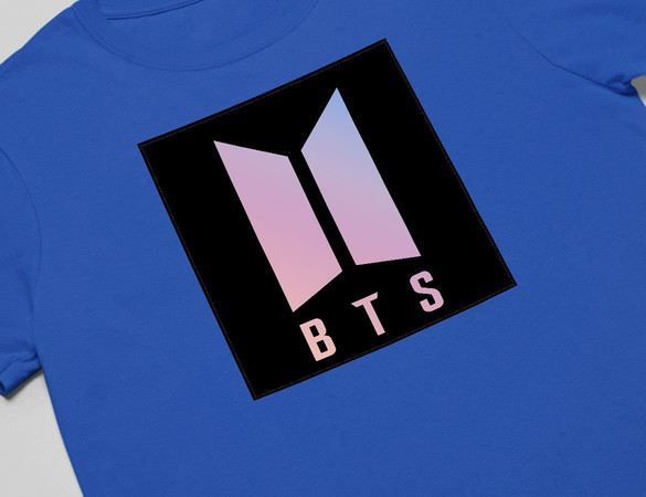 Koszulka z naszywką BTS LOGO