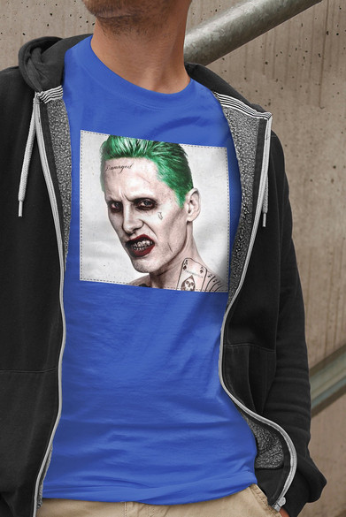 Koszulka z naszywką Joker Jared Leto