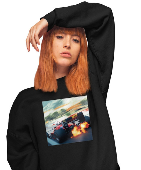Bluza z naszywką F1 car