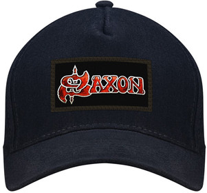 Czapka SAXON bejsbolówka z naszywką