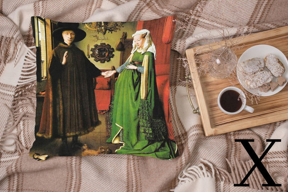 Poduszka ARTYŚCI OBRAZY SZTUKA 40 x 40 cm