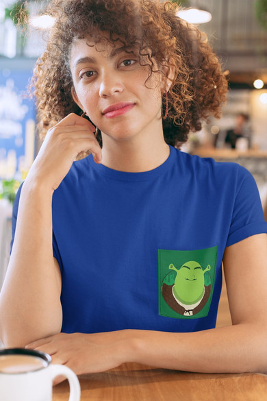 Koszulka z kieszonką SHREK