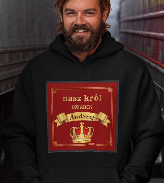 Bluza z naszywką Dzień Dziadka + IMIĘ