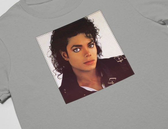 Koszulka z naszywką Michael Jackson 05