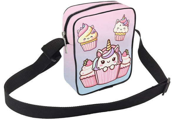 Listonoszka Jednorożec Kawaii muffinka – słodki styl, dla dziewczynki