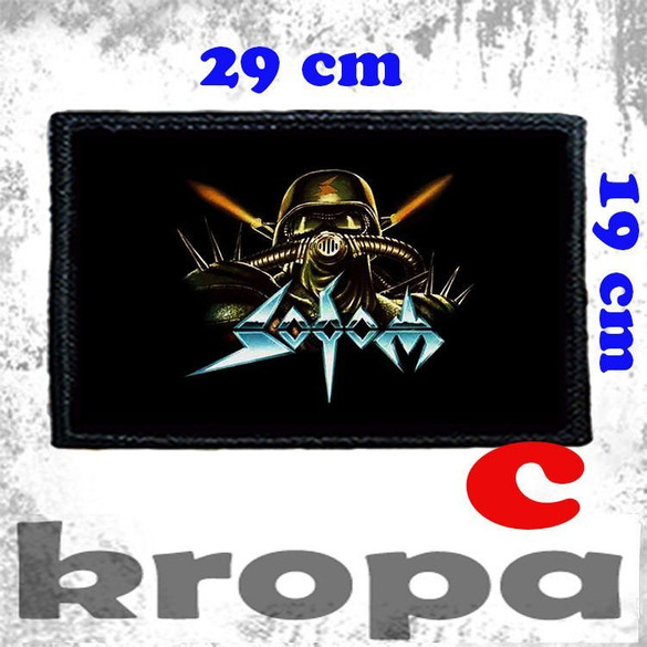 Naszywka duża na ubranie SODOM