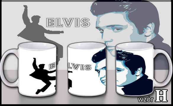 KUBEK ELVIS PRESLEY WZORY PREZENT 