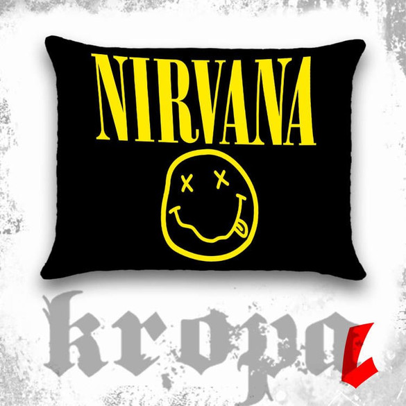 Poduszka NIRVANA  duża 58 cm 38 cm