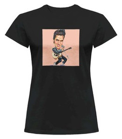 Bluzka damska z naszywką Elvis Presley 02