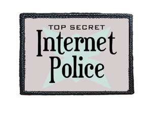 Naszywka INTERNET POLICE
