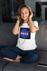 Bluzka damska z naszywką NASA logo
