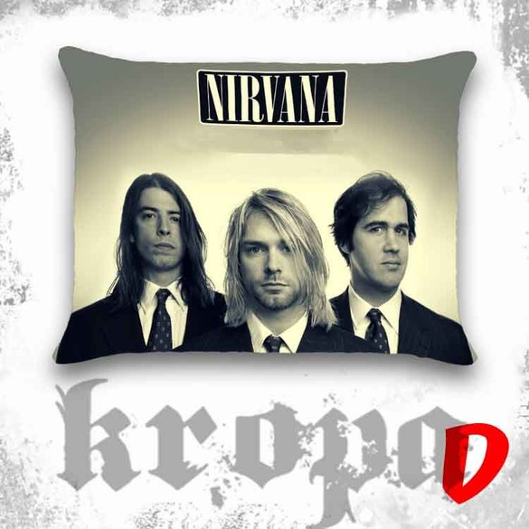 Poduszka NIRVANA  duża 58 cm 38 cm