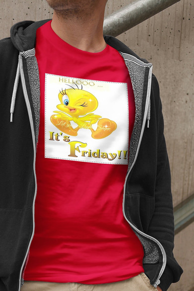 Koszulka z naszywką  It's Friday !!