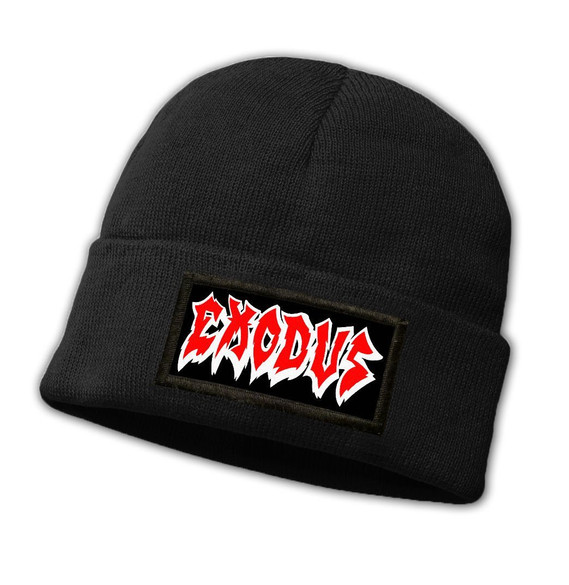 Czapka zimowa z naszywką EXODUS