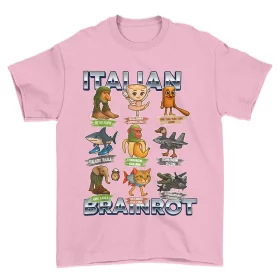 Koszulka Italian Brainrot Paczka Stworków włoskich brainrotów