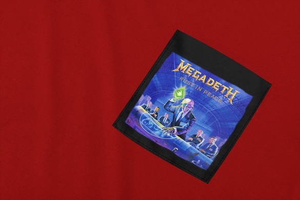 Koszulka z kieszonką Megadeth