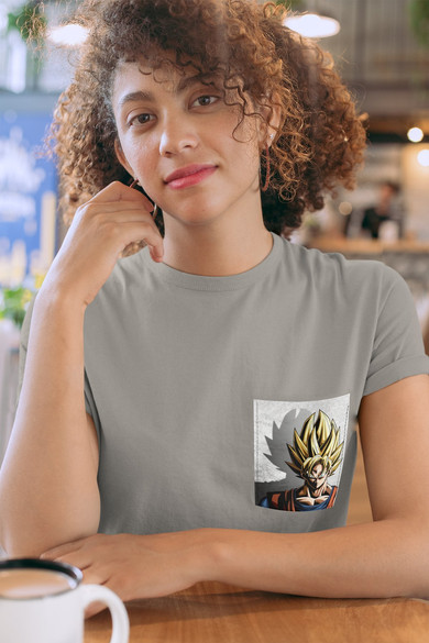 Koszulka z kieszonką DRAGON BALL SON GOKU 2